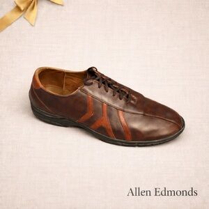 Allen Edmonds Brown Leather Traveler Oxford Shoes 8.5